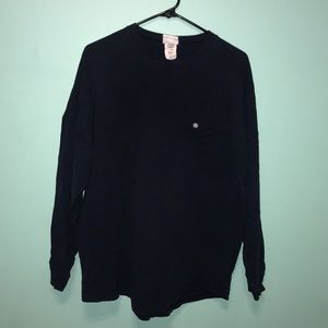 Simply Southern navy love sleeve t-shirt